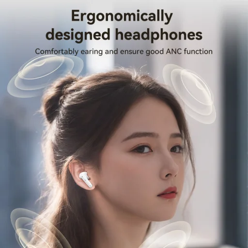 Yesido TWS Bluetooth Fülhallgató TWS28 ANC+ENC fehér - 8