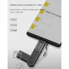 Yesido Adapter OTG GS06 - USB-C (férfi) – USB-A (női) - fekete thumbnail