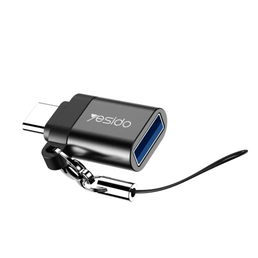 Yesido Adapter OTG GS06 - USB-C (férfi) – USB-A (női) - fekete - 1