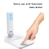 Yesido Asztali lámpa DS20 indukciós LCD kijelzővel fehér thumbnail