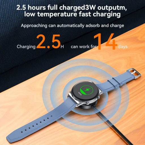 Yesido Indukciós töltő CA161 USB Samsung Watch okosóra fekete - 7