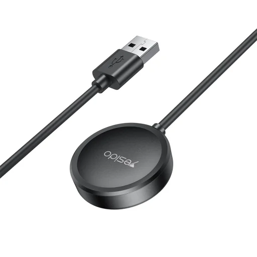 Yesido Indukciós töltő CA161 USB Samsung Watch okosóra fekete - 1