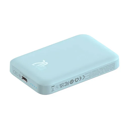 Powerbank mini Baseus 6000 mAh 20W (kék) - 7