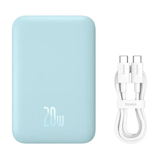 Powerbank mini Baseus 6000 mAh 20W (kék) - 9