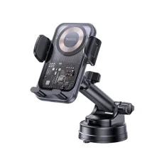 Yesido autós telefontartó C307 indukciós 15W szélvédőre fekete