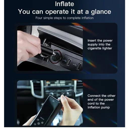 Yesido Electric pump mini légkompresszor VC05 - 12