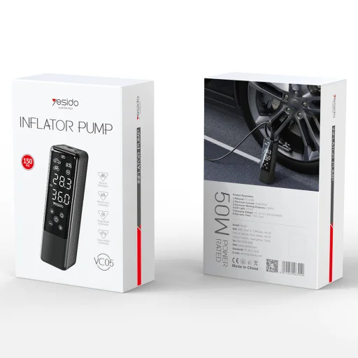 Yesido Electric pump mini légkompresszor VC05 - 18
