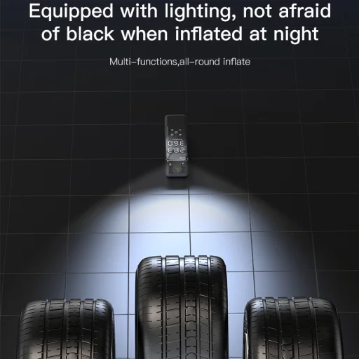 Yesido Electric pump mini légkompresszor VC05 - 10