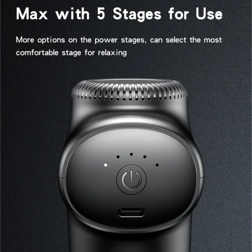 Yesido Massager MG01 Masszázspisztoly fekete - 8