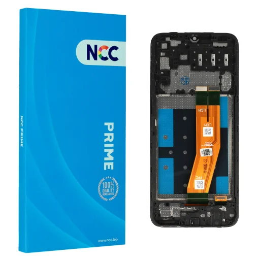 LCD kijelző NCC Samsung Galaxy A14 4G (A145B/A145P/A145R) fekete kerettel Prime - 1