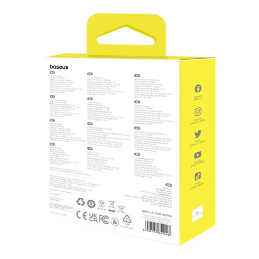 Powerbank mini Baseus 6000 mAh 20W (lila) - 11