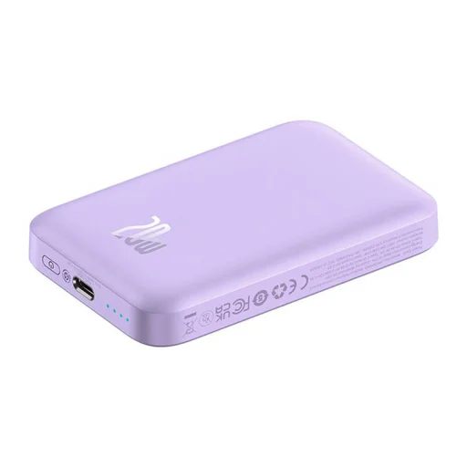 Powerbank mini Baseus 6000 mAh 20W (lila) - 7