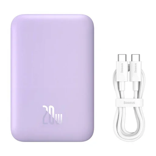 Powerbank mini Baseus 6000 mAh 20W (lila) - 9
