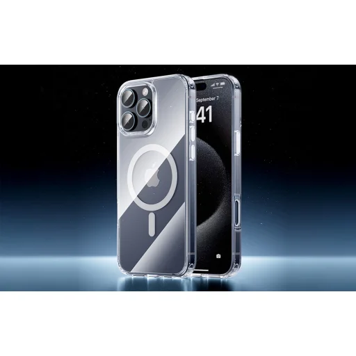 Vention KUCT0-30 tok iPhone 15 Pro-hoz (átlátszó) - 3