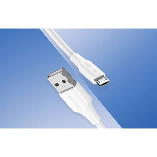 Vention CTIWF USB 2.0 - Micro USB kábel 2 A 1m (fehér) - 5