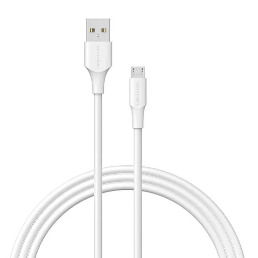 USB 2.0 - Micro USB kábel Vention CTIWG 2A 1,5m (fehér) - 1
