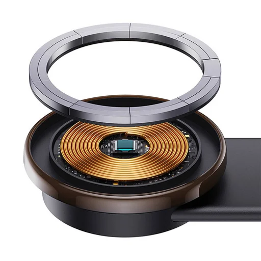 Baseus Mágneses autós telefontartó (fekete) - 3