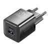 Fali töltő, Vention, FEQB0-EU, USB-C, USB-A, 30W/30W, GaN (fekete) thumbnail