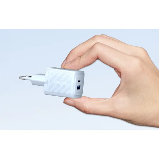 Fali töltő, Vention, FEQB0-EU, USB-C, USB-A, 30W/30W, GaN (fekete) - 7