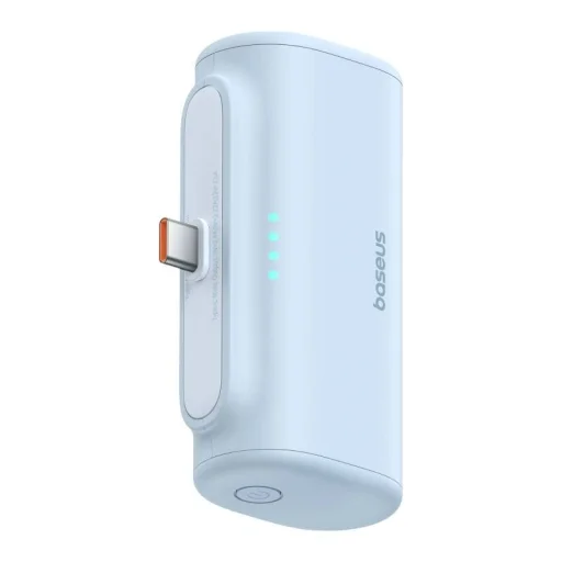 Baseus Compact USB-C Powerbank 5000mAh, 20W (kék) - 2