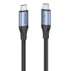 USB-C - USB-C Kábel 240W Vention TAVHF USB 4.0 5A 1m 40Gbps (szürke) thumbnail