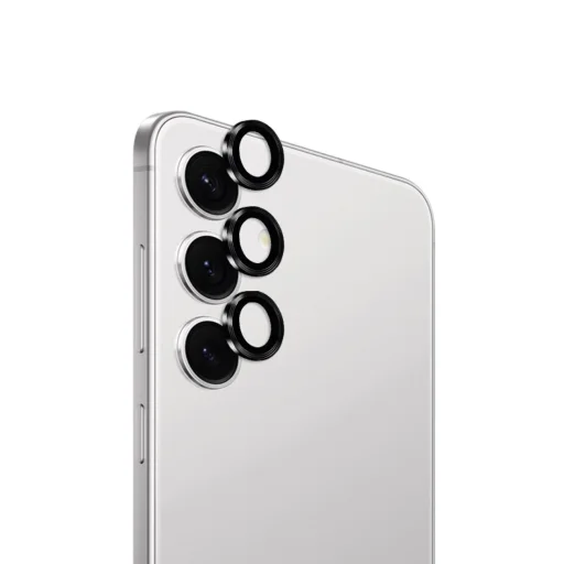 Puro Single Camera Lens edzett üvegfólia a Samsung Galaxy S25 kamera lencséjére - 1