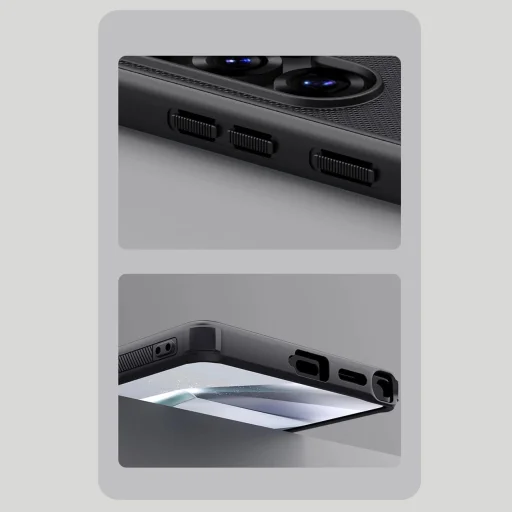 Samsung Galaxy S25 Ultra-hoz Nillkin Super Frosted Shield Pro Mágneses tok MagSafe kompatibilitással - fekete tok - 13