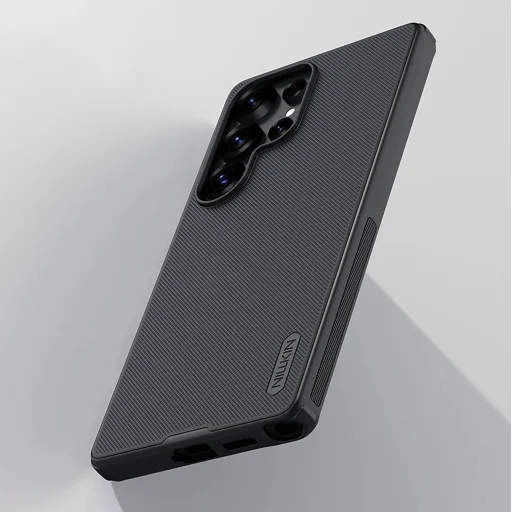 Samsung Galaxy S25 Ultra-hoz Nillkin Super Frosted Shield Pro Mágneses tok MagSafe kompatibilitással - fekete tok - 4