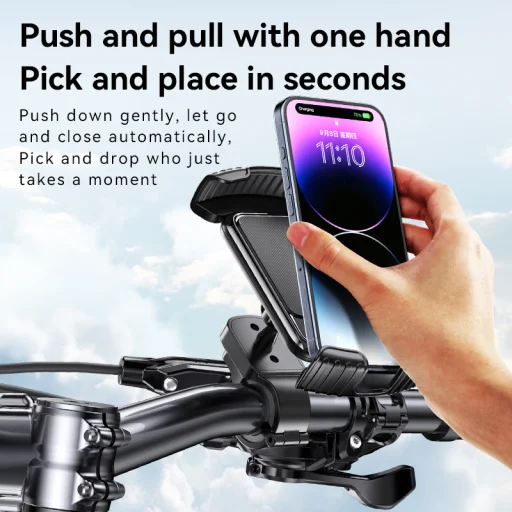 Yesido Bike telefontartó C249 fekete - 5