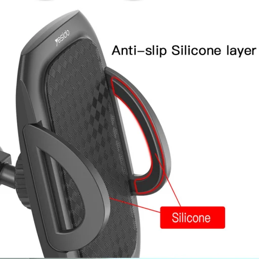 Yesido C111 autós telefontartó műszerfalra rögzíthető fekete - 2