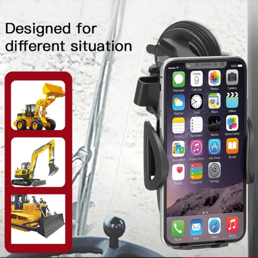 Yesido C111 autós telefontartó műszerfalra rögzíthető fekete - 6