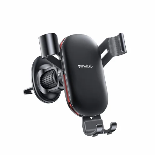 Yesido Gravity autós telefontartó C243 szellőzőre fekete - 1