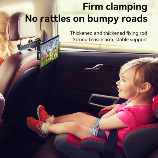 Yesido autós tablet tartó fejtámlára C294 fekete - 7