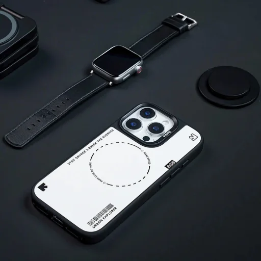  iPhone 16 Pro Max fehér Benks Dynamic Minimalist tok - 6