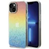 Guess IML Facettált Tükör Disco Iridescent tok iPhone 15 - többszínű