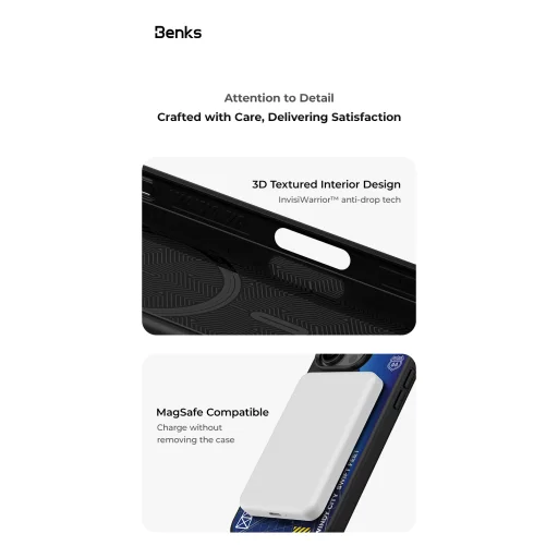  iPhone 16 Benks Dinamikus Város Boston tok - 3