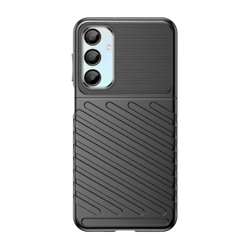 Thunder Case Samsung Galaxy A26 szilikon páncélozott tok - fekete tok - 2