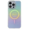 Guess IML Iridescent MagSafe tok iPhone 15 Pro - türkiz thumbnail