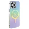 Guess IML Iridescent MagSafe tok iPhone 15 Pro - türkiz thumbnail
