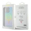 Guess IML Iridescent MagSafe tok iPhone 15 Pro - türkiz thumbnail