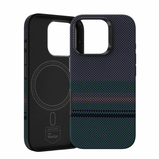  iPhone 16 Pro Mágneses Armor Pro Aurora Kevlar 600D Benks tok - 2