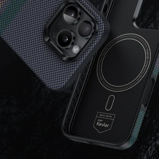 iPhone 16 Pro Mágneses Armor Pro Aurora Kevlar 600D Benks tok - 13