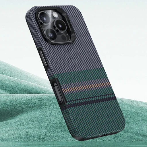  iPhone 16 Pro Mágneses Armor Pro Aurora Kevlar 600D Benks tok - 5