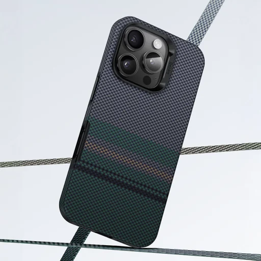  iPhone 16 Pro Mágneses Armor Pro Aurora Kevlar 600D Benks tok - 7