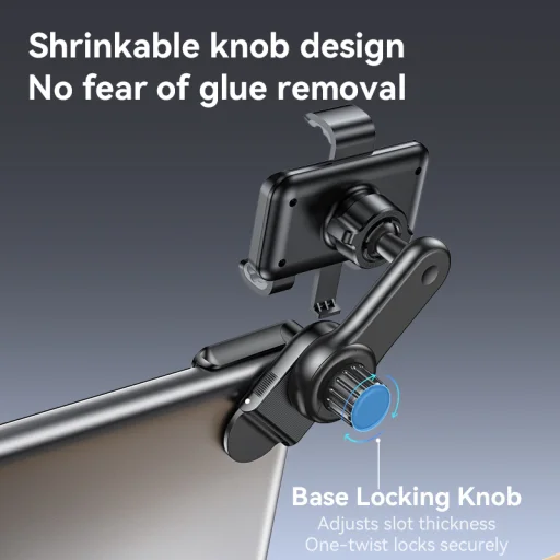 Yesido autós tartó C250 központi érintőképernyőre fekete - 2