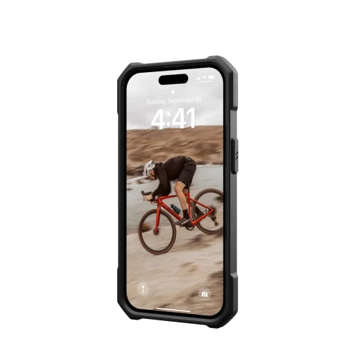 UAG Essential Armor MagSafe tok iPhone 15-höz - fekete - 5