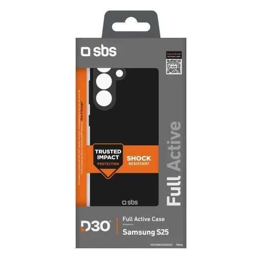 SBS D3O Samsung Galaxy S25 tok - fekete tok - 2