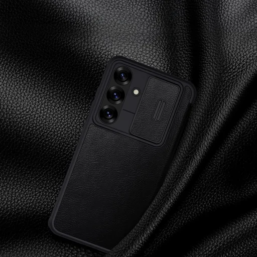 Nillkin Qin Pro fliptok Samsung Galaxy S25 Plus - fekete - 8