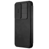 Nillkin Qin Pro fliptok Samsung Galaxy S25 Plus - fekete thumbnail