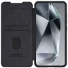 Nillkin Qin Pro fliptok Samsung Galaxy S25 Plus - fekete thumbnail